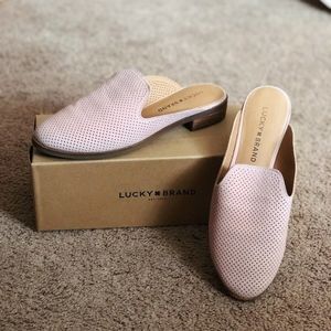 Pink Lucky Brand Mules
